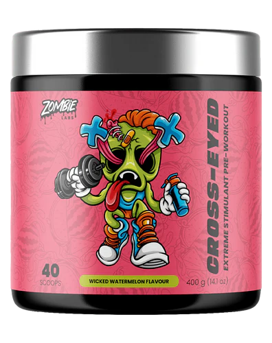 Zombie Cross Eyed - Stimulant + English Walnut Pre-Workout 400g