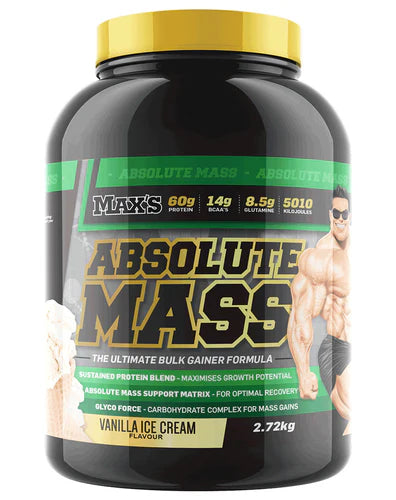 Max's Absolute Mass 2.72kg