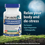 Carusos Super Magnesium + Ashwagandha 42 Tabs