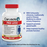 Carusos Pee Less 60 Tabs