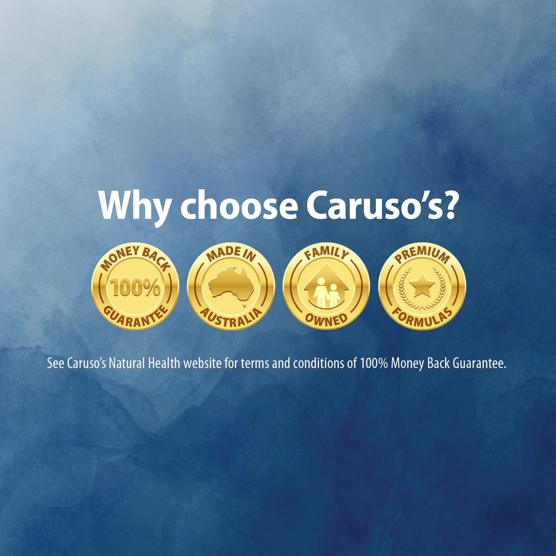 Carusos Pee Less 60 Tabs