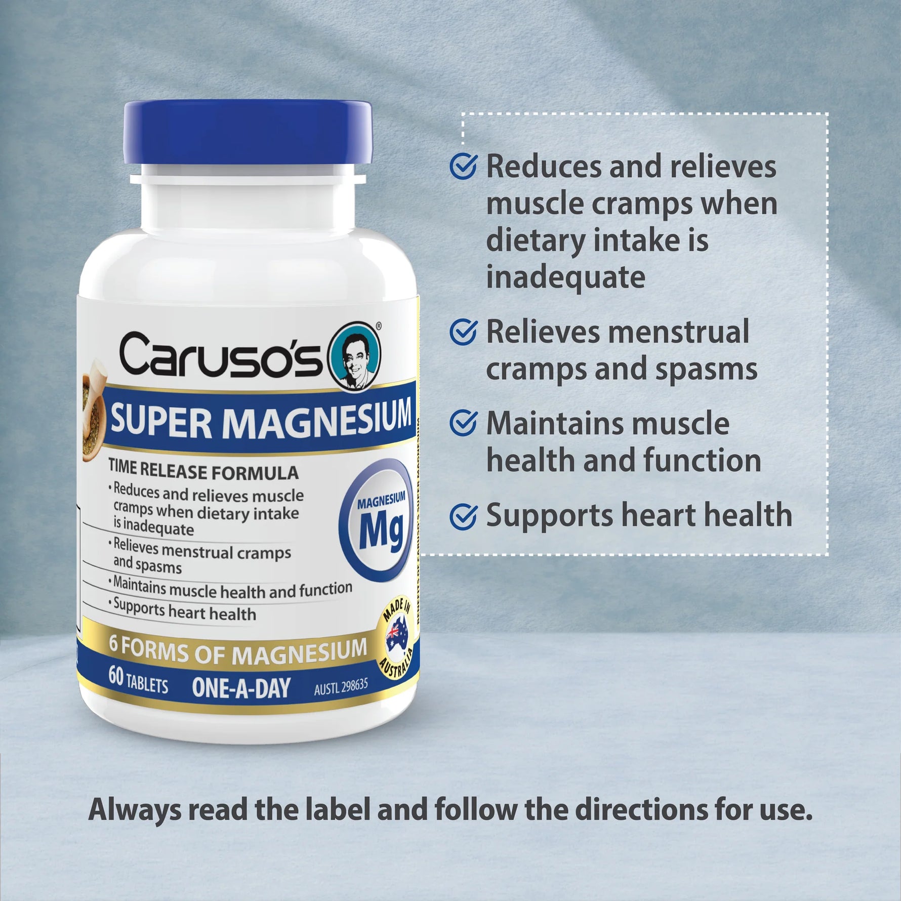Carusos Super Magnesium 240 Tabs