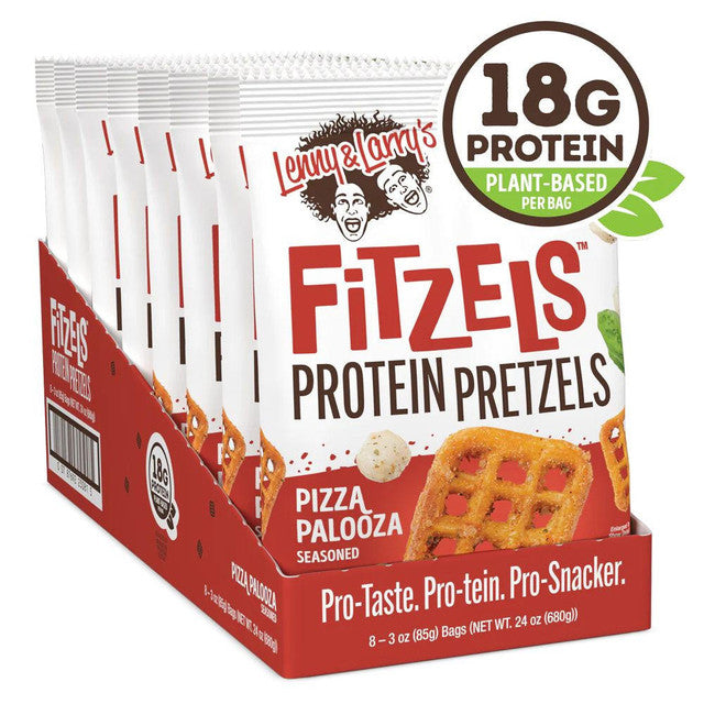 Lenny & Larry's Fitzels Protein Pretzels Protein Pretzels 85g x8