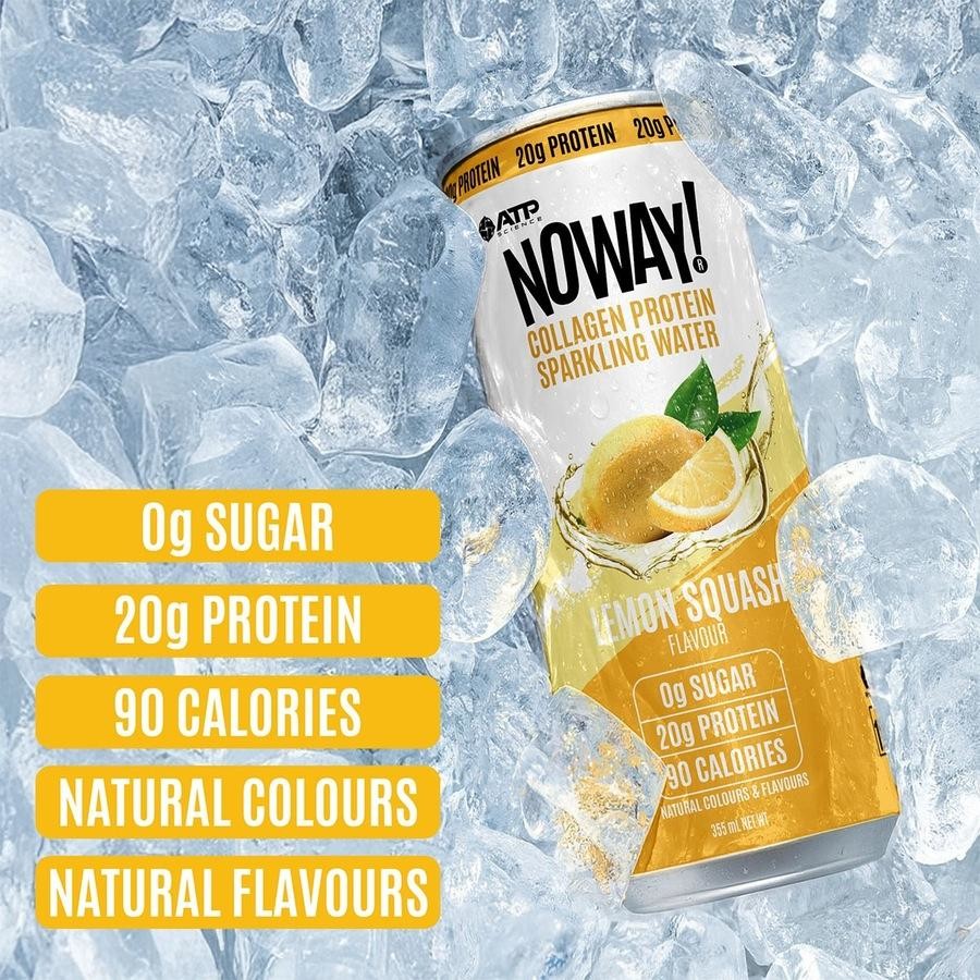 Noway Collagen Protein Water Sparkling Water 355ml x12