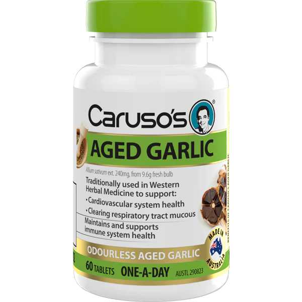 Carusos Aged Garlic 60 Tabs