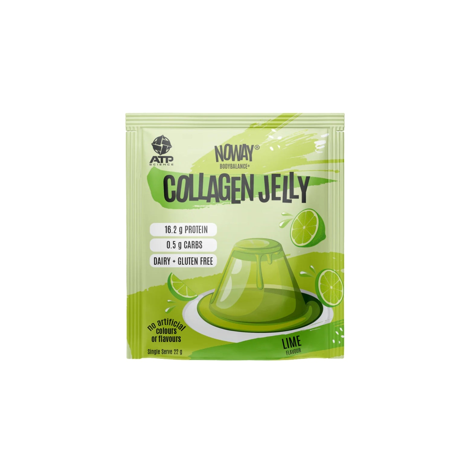 Noway Collagen Jelly Lime Sachet 10 Pk 22g