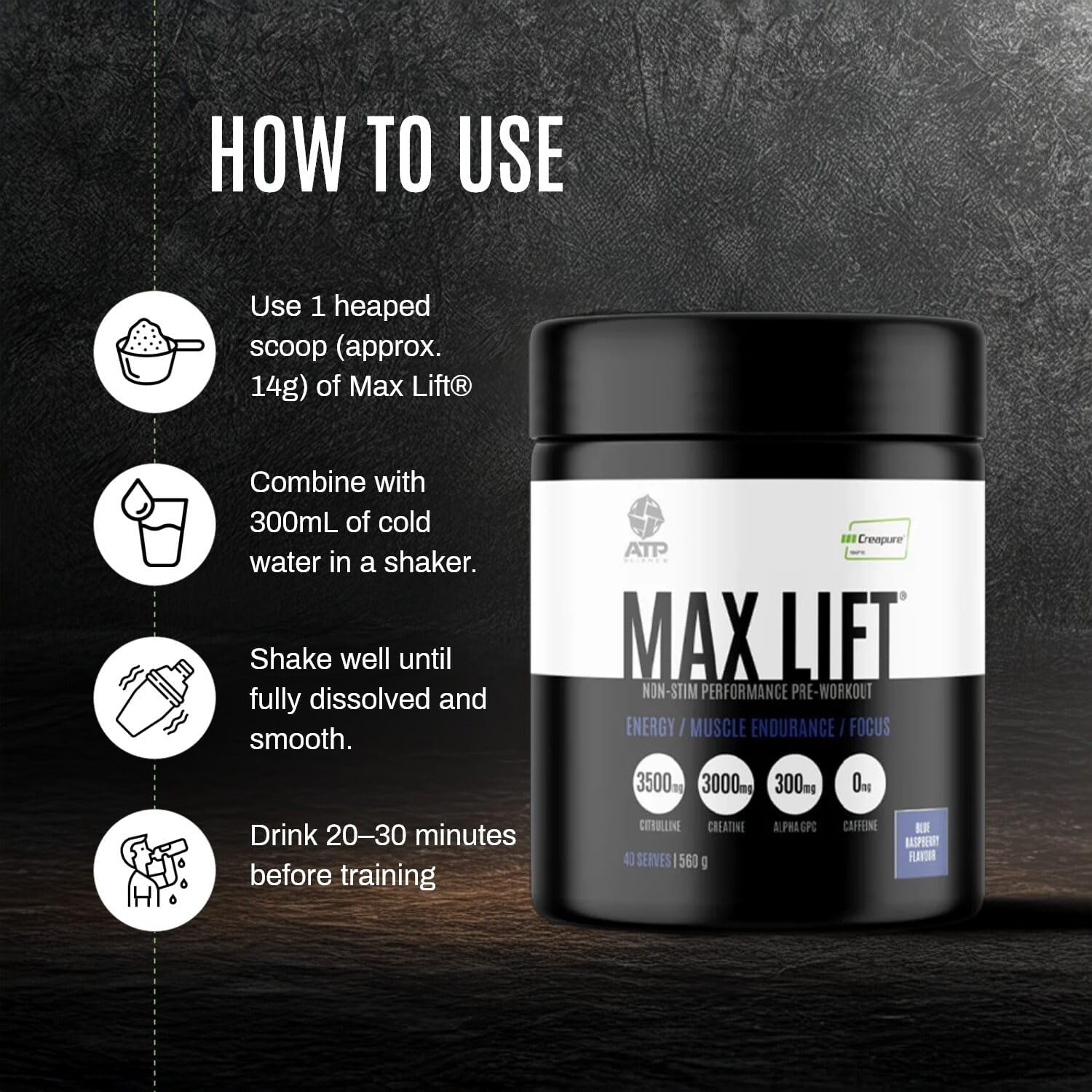 Atp Max Lift 560g