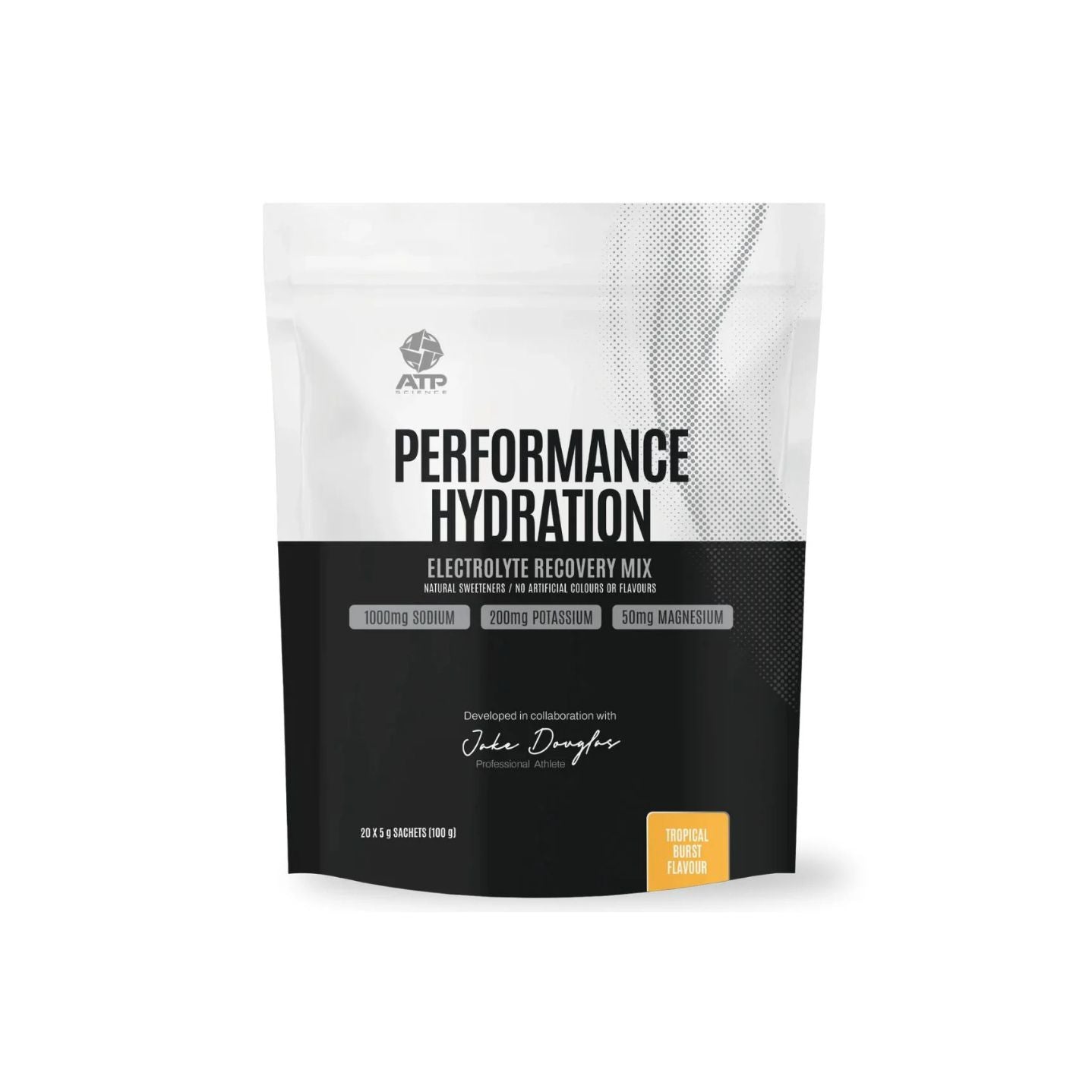 Atp Performance Hydration Pouch Tropical 20 Sachets