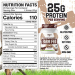 Axe & Sledge Farm Fed 25g Protein Isolate Chocolate Milkshake 813g 28 Serves