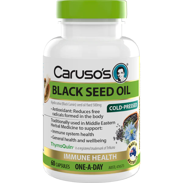 Carusos Black Seed Oil 60 Caps
