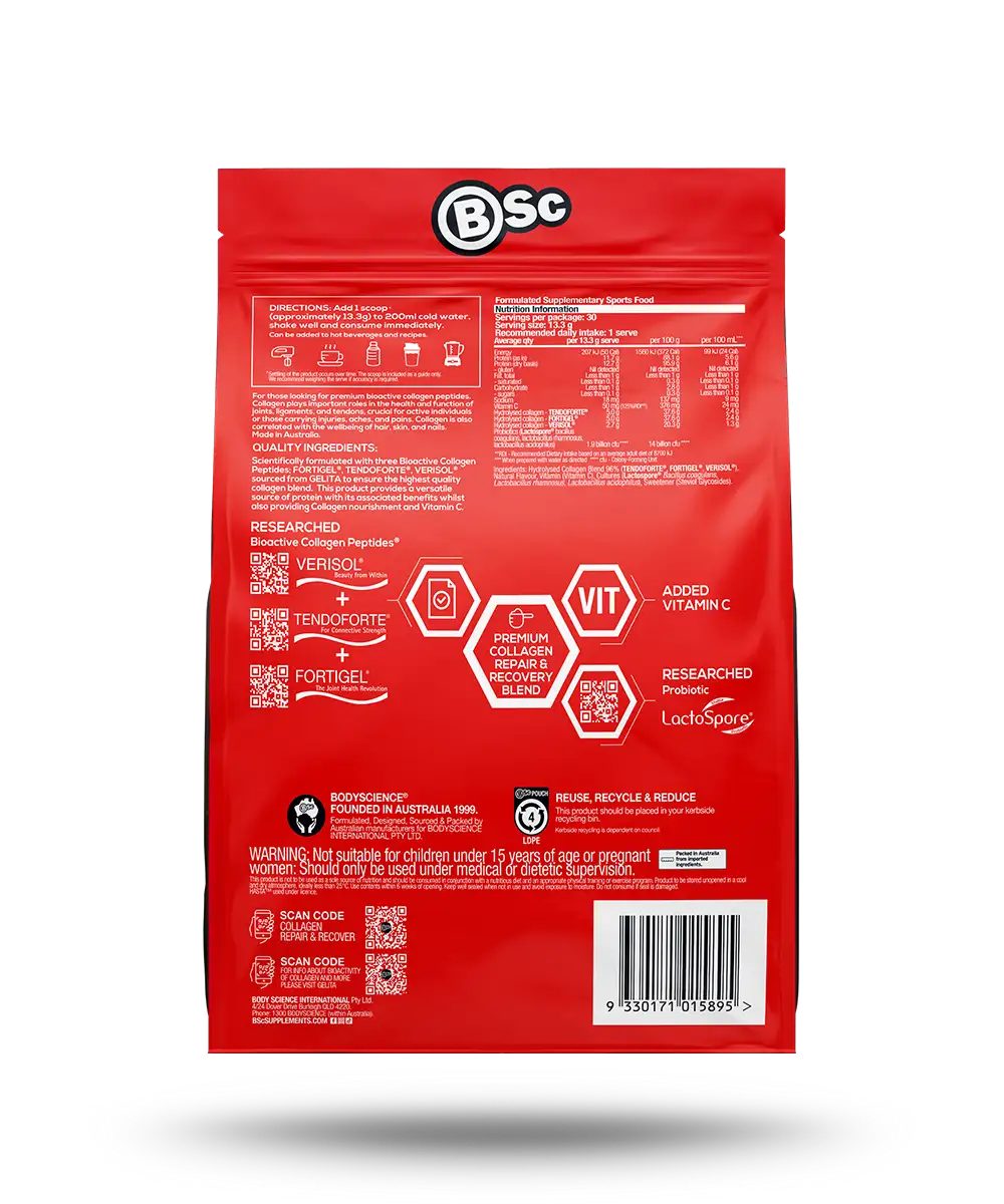 Bsc Collagen Repair And Recover Vanilla 400g