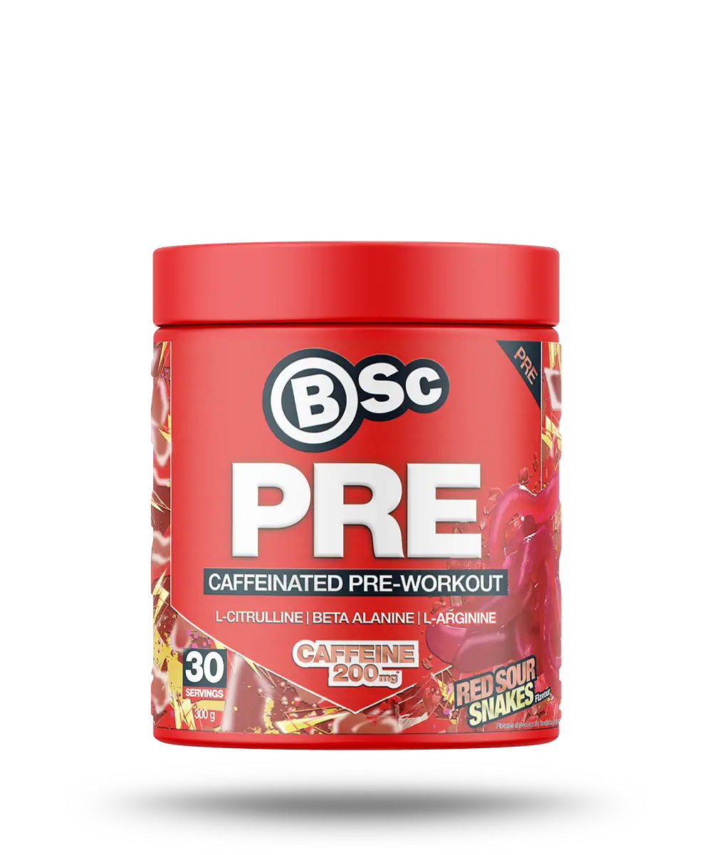 BSc PRE Caffeinated Pre-Workout 300g