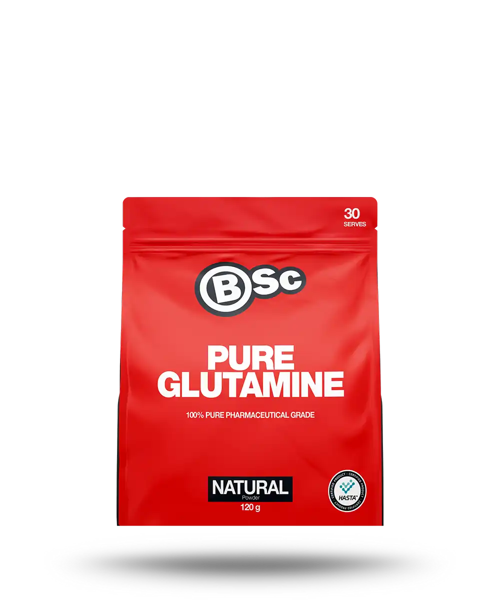 BSc Pure Glutamine 120g Amino