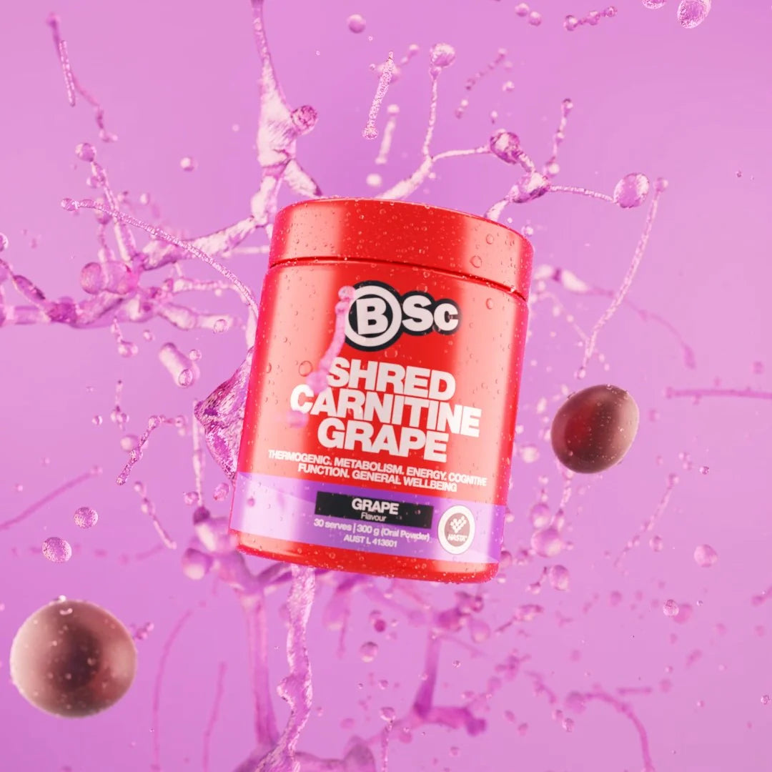 Bsc Shred Carnitine Grape - Sachet 10g