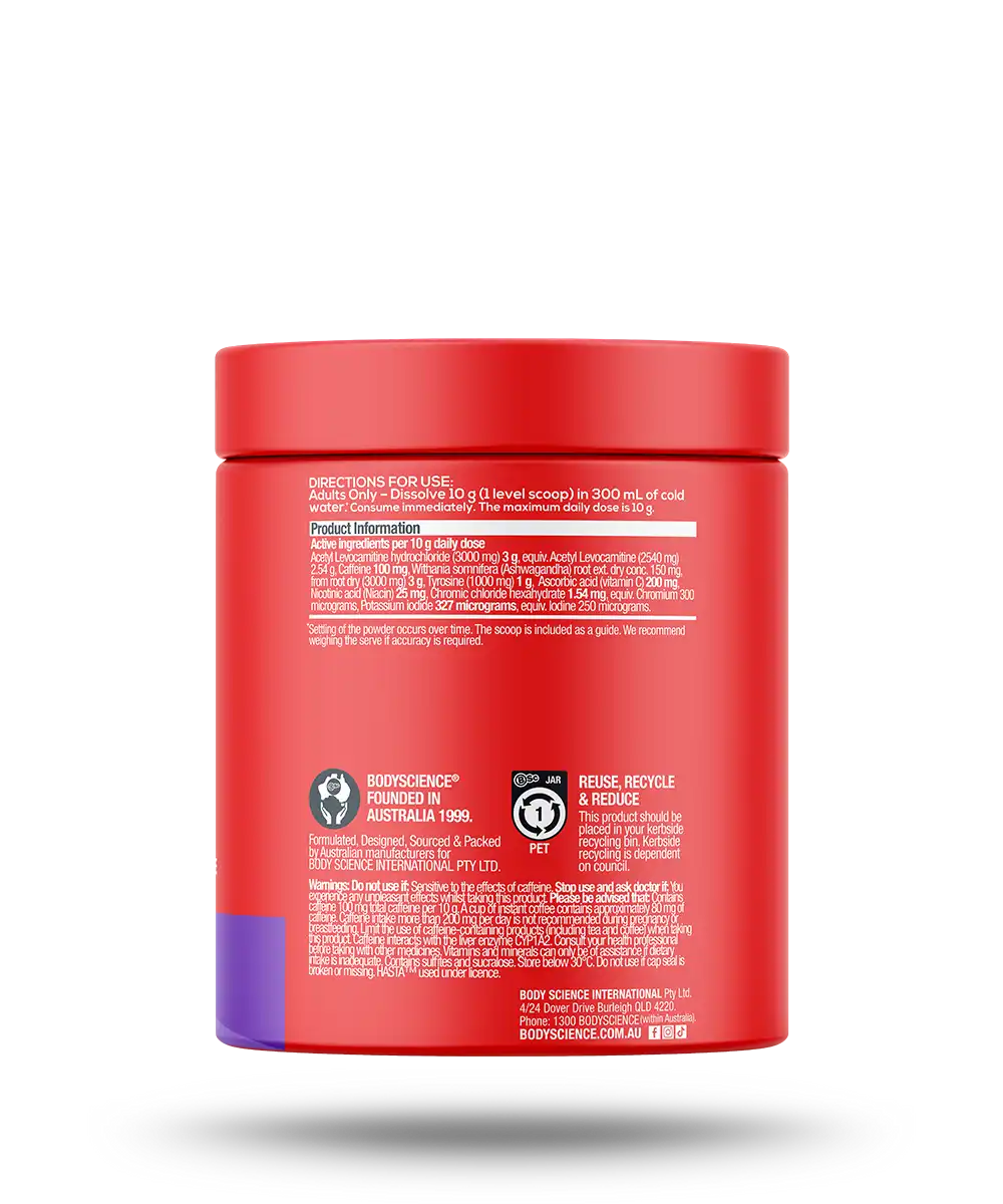 Bsc Shred Carnitine Grape - Sachet 10g