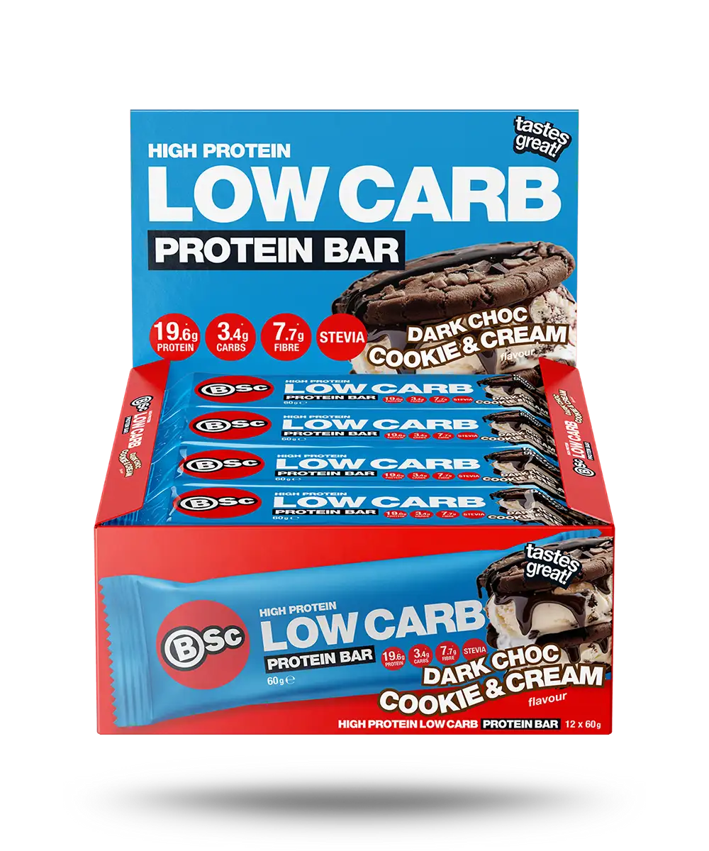 BSc High Protein Low Carb Bar 60g x12
