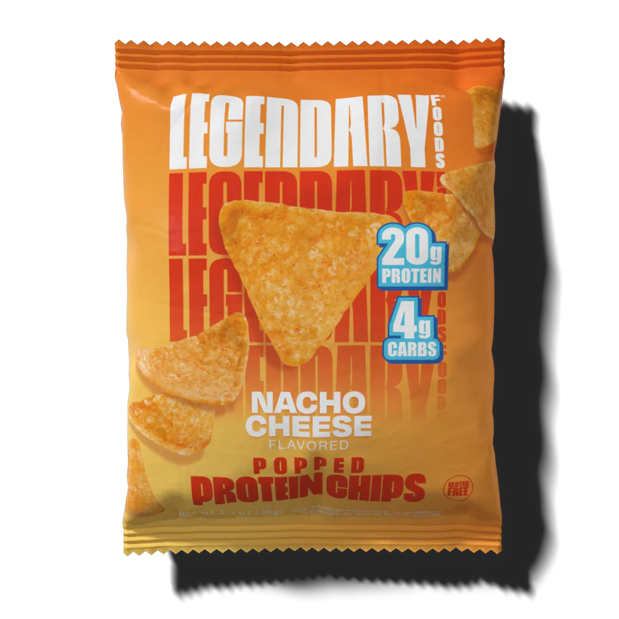 Legendary Protein Pop Chips 34g Protein Chips 34g x7