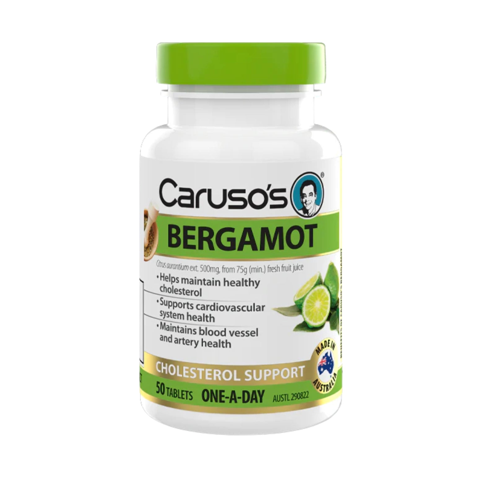 Carusos Bergamot 50 Tabs