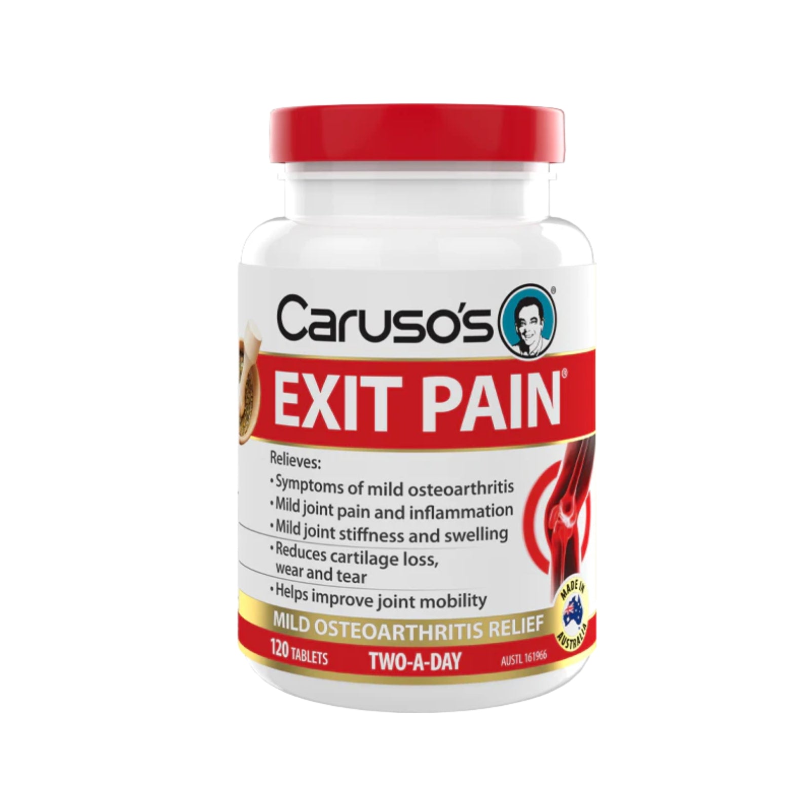 Carusos Exit Pain 120 Tabs