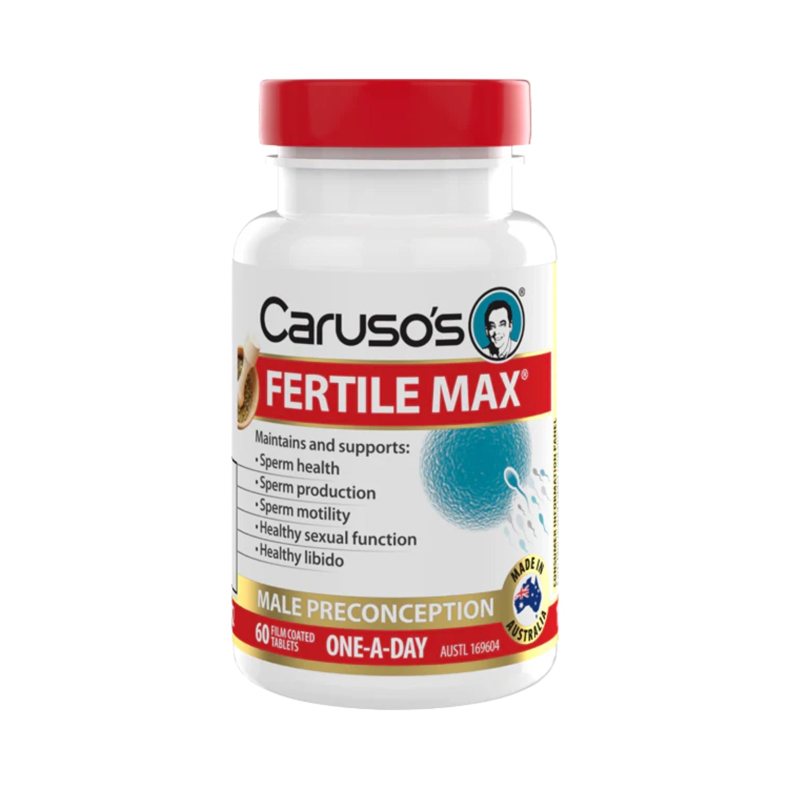 Carusos Fertile Max 60 Tabs