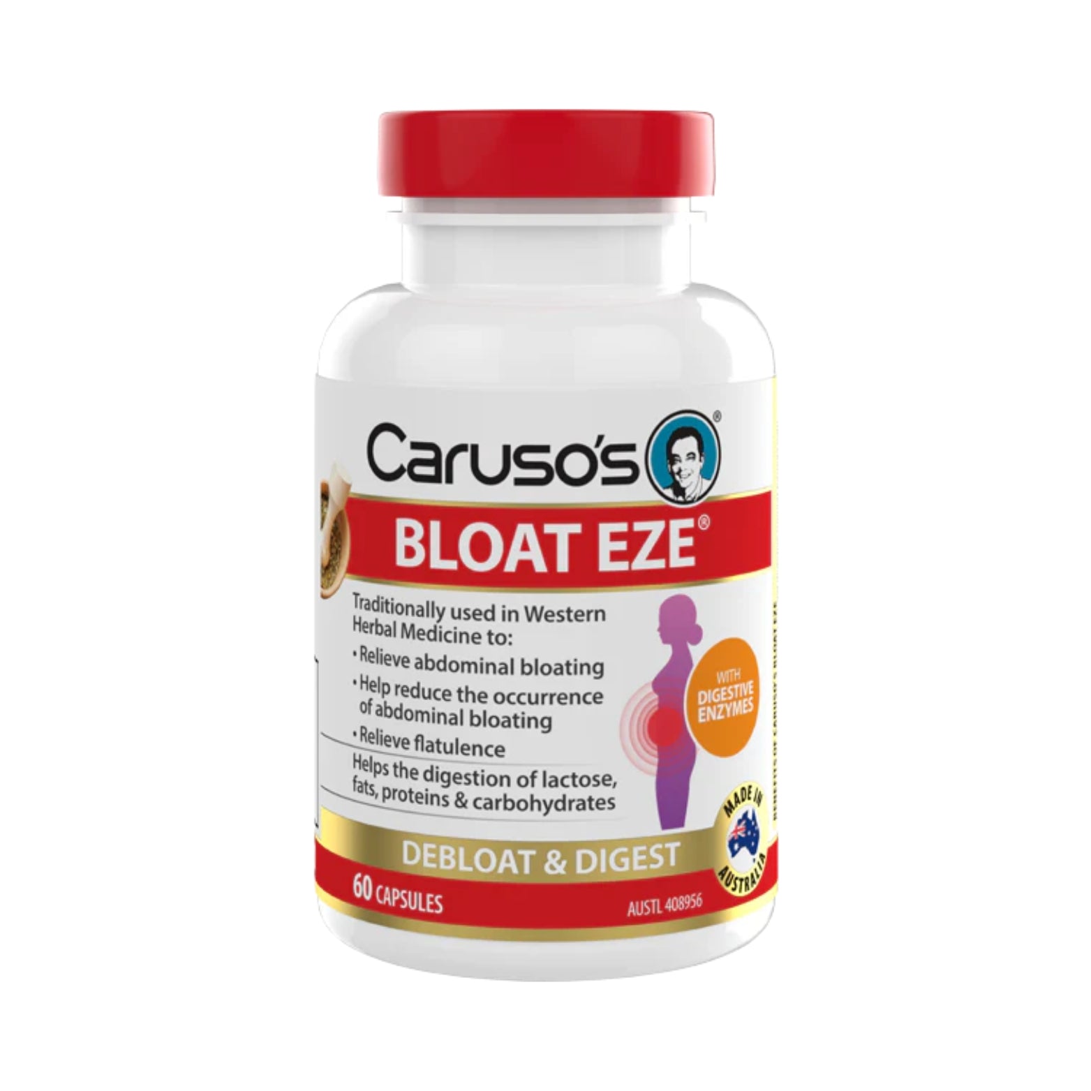 Carusos Stress Eze 60 Tabs