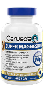 Carusos Super Magnesium 60 Tabs