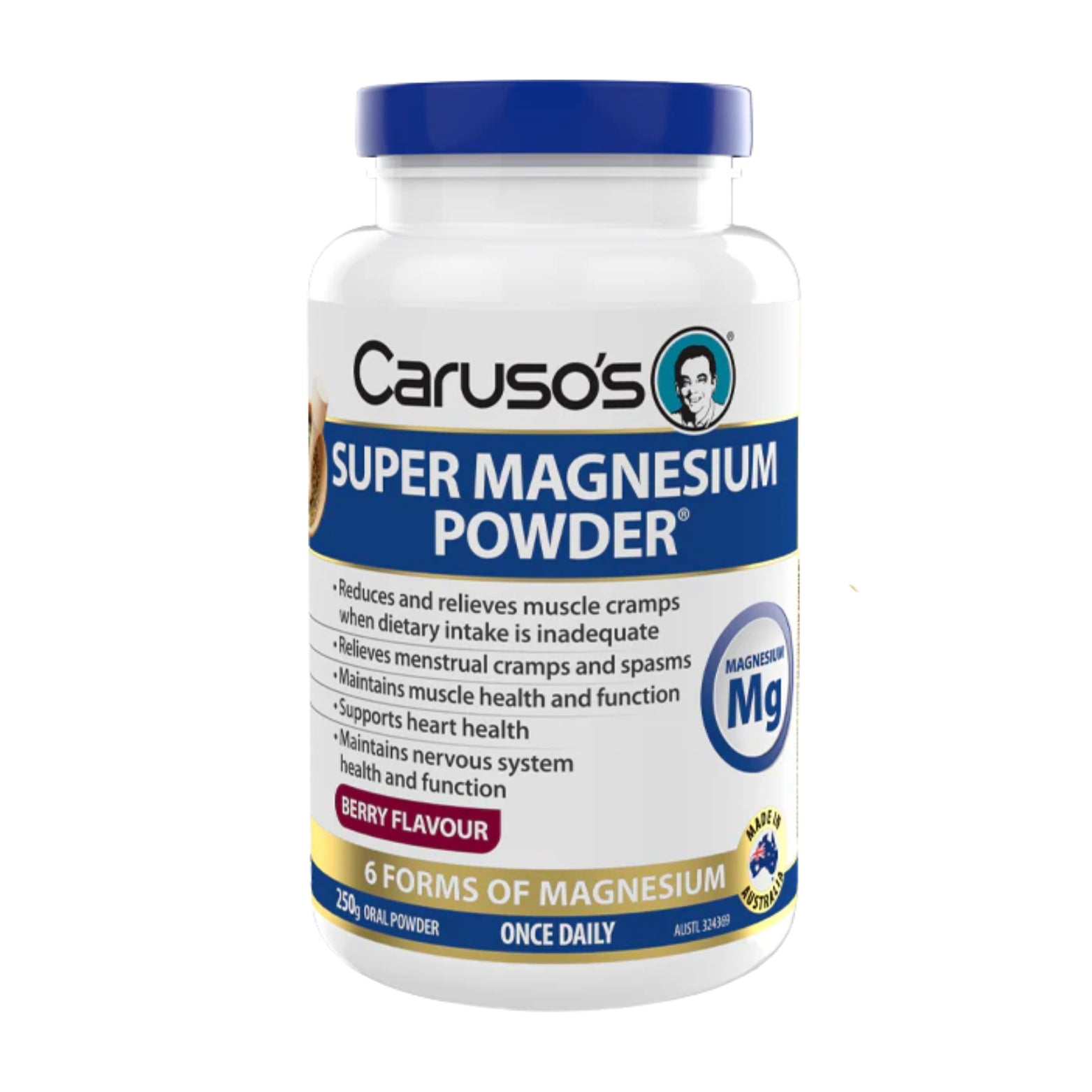 Carusos Super Magnesium Powder 250g