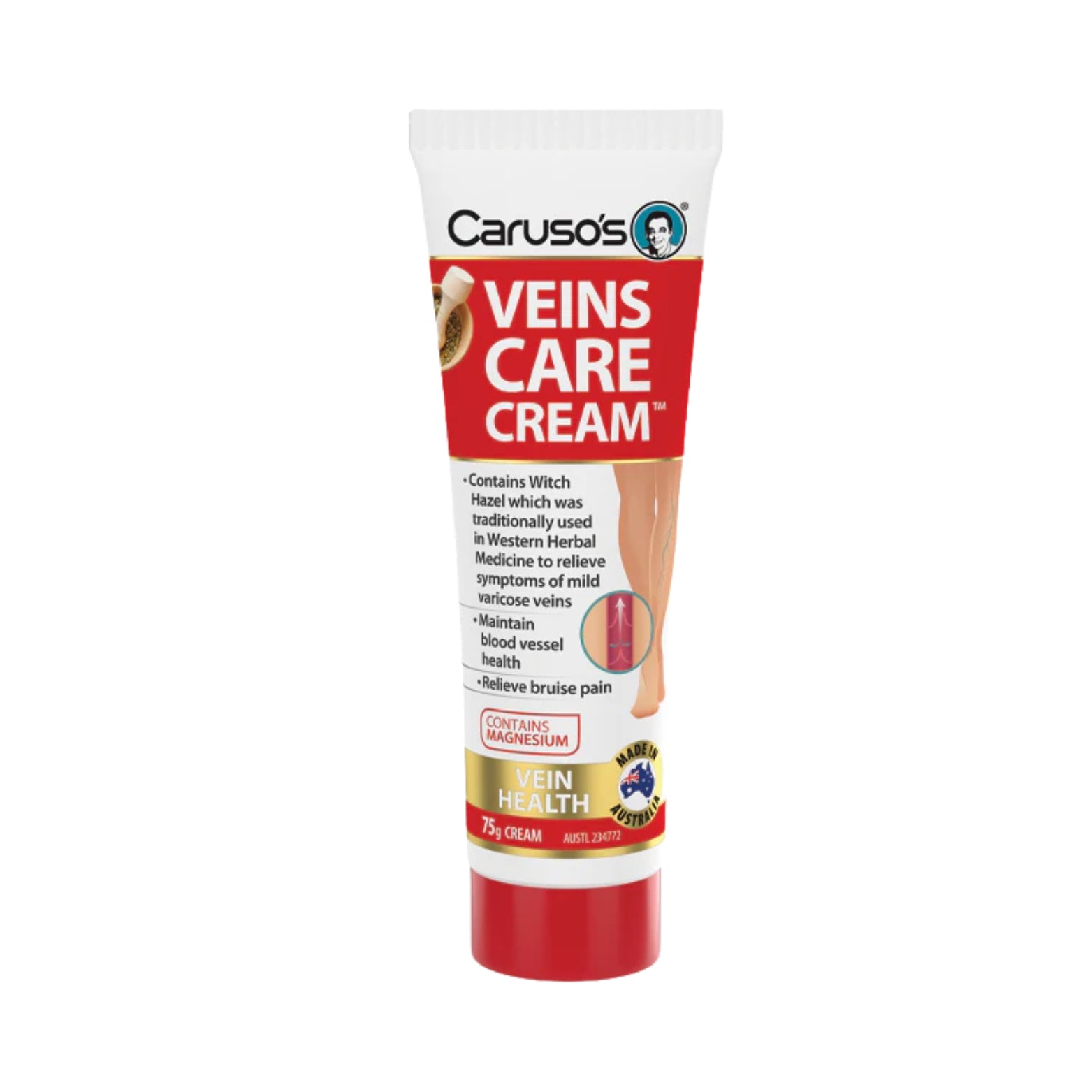 Carusos Veins Care Cream 75g