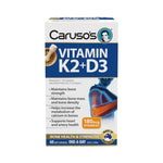 Carusos Vitamin K2 + D3 60 Caps