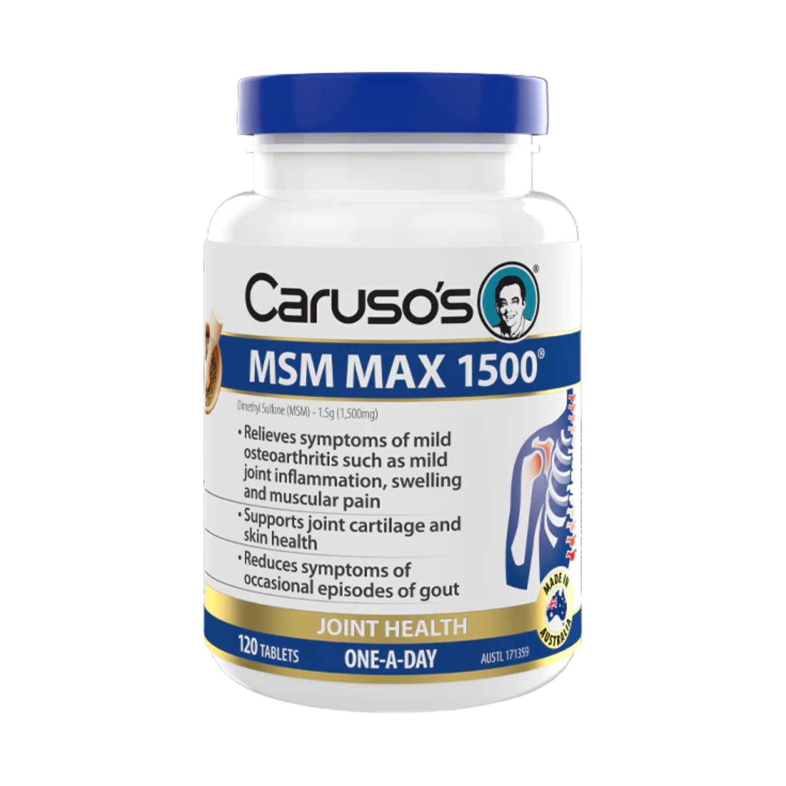 Carusos Msm Max 1500 120 Tabs