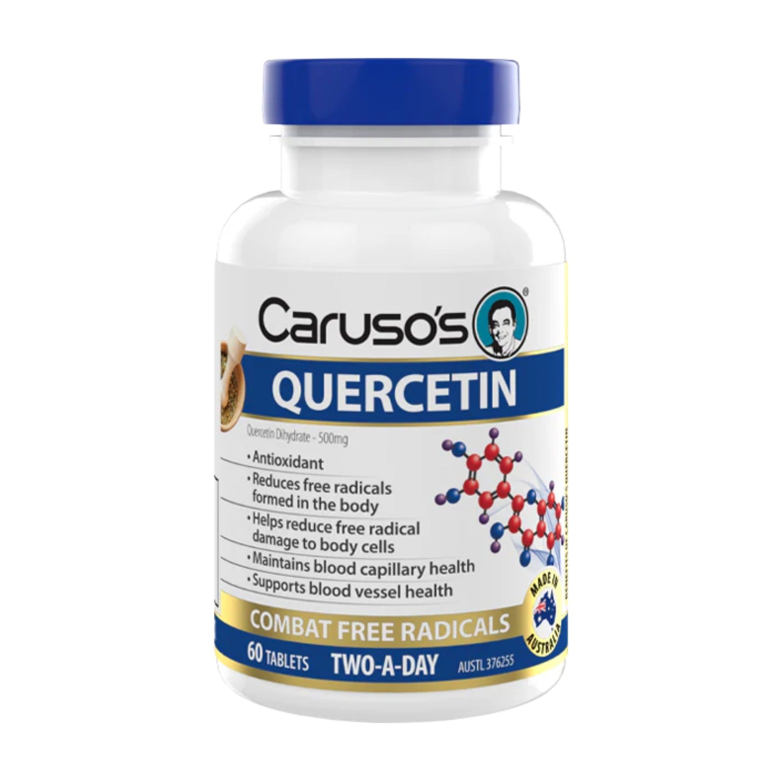 Carusos Quercetin 60 Tabs