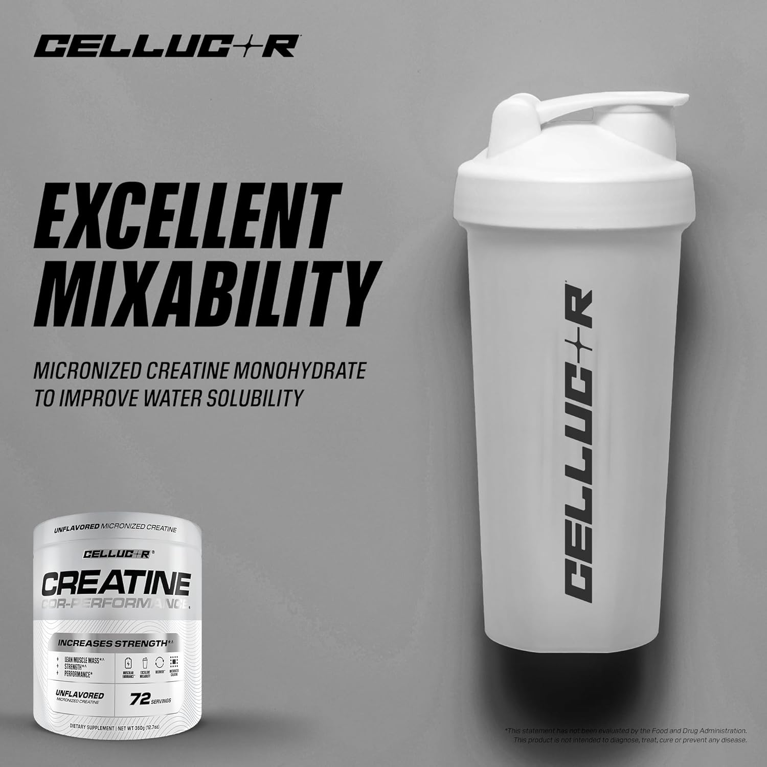 Cellucor Creatine Mono Creatine Unflavoured 72 Serves