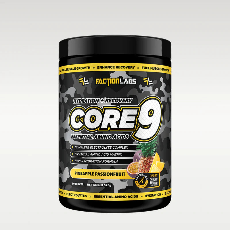 Faction Labs Core 9 EAA - Recovery Hydration 525g 50 Serves