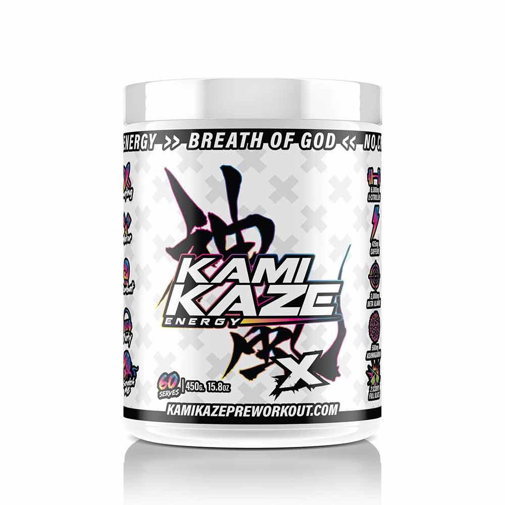 Kamikaze Pre Workout 'x' Mystery Flavour 60 Serves