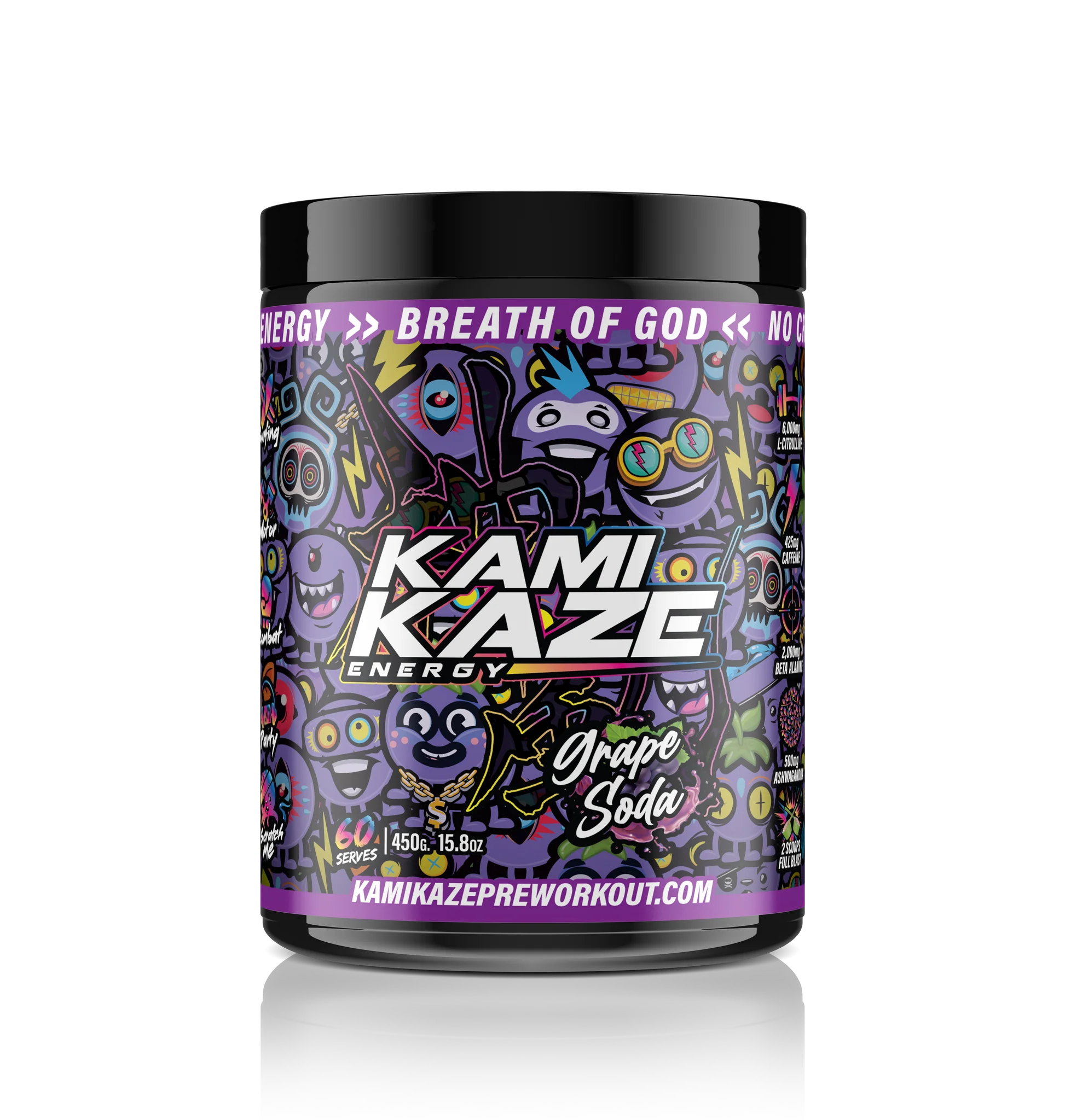 Kamikaze Sample Grape Soda