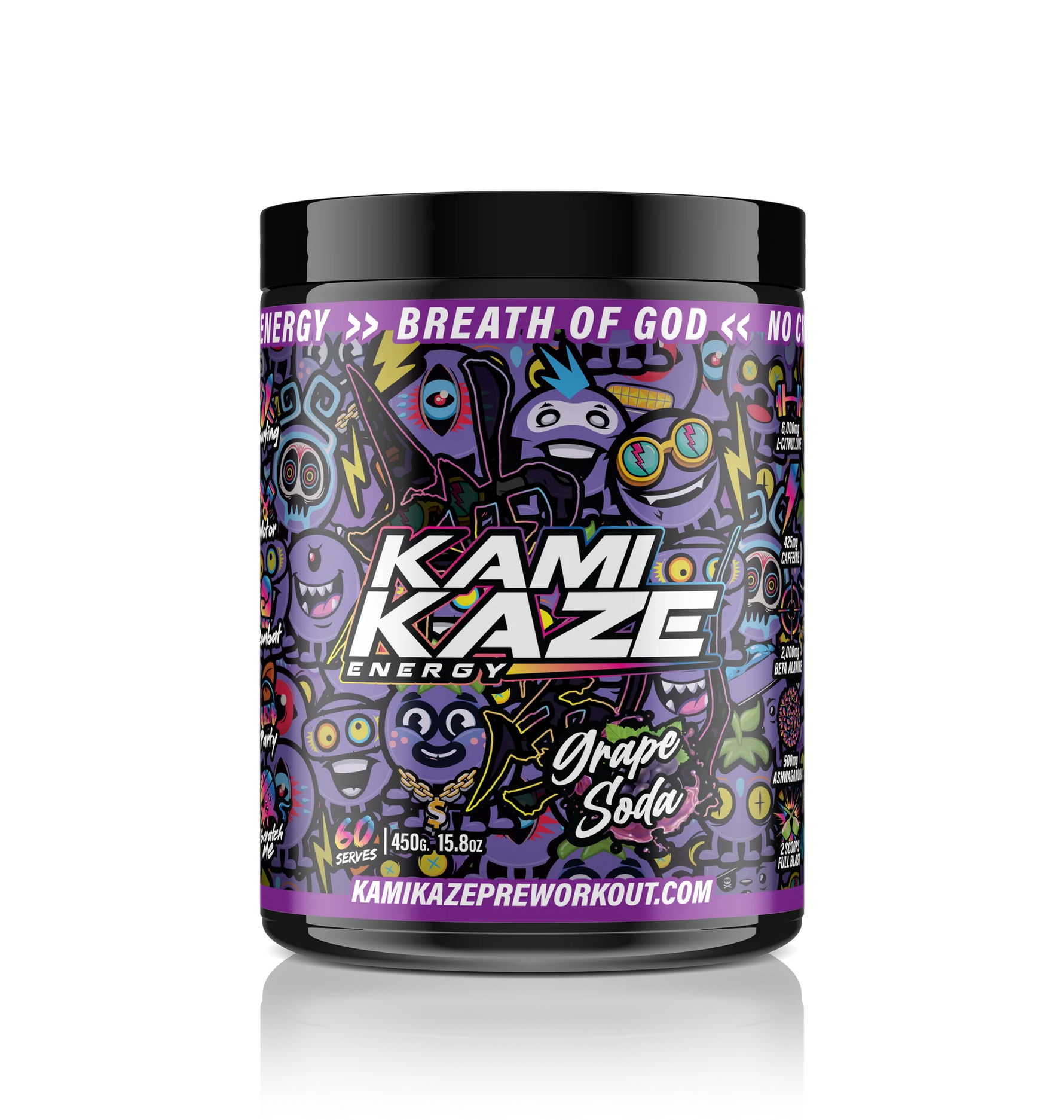 Kamikaze Sample Grape Soda