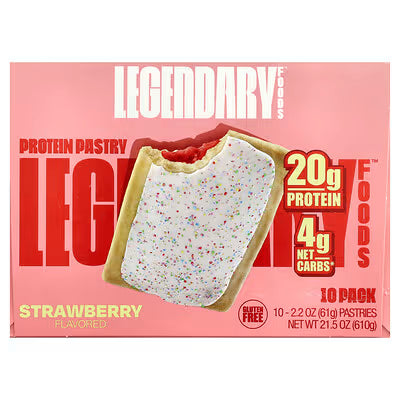 Legendary Protein Pastry 61g Protein Pastry 61g x10
