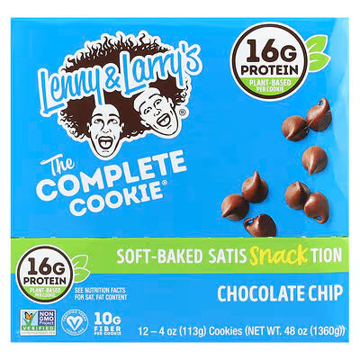 Lenny & Larry's Complete Cookie Protein Cookie 113g x12