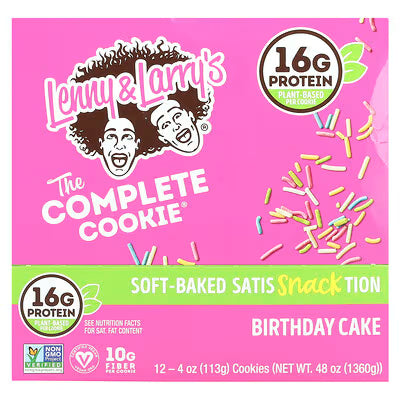 Lenny & Larry's Complete Cookie Protein Cookie 113g x12