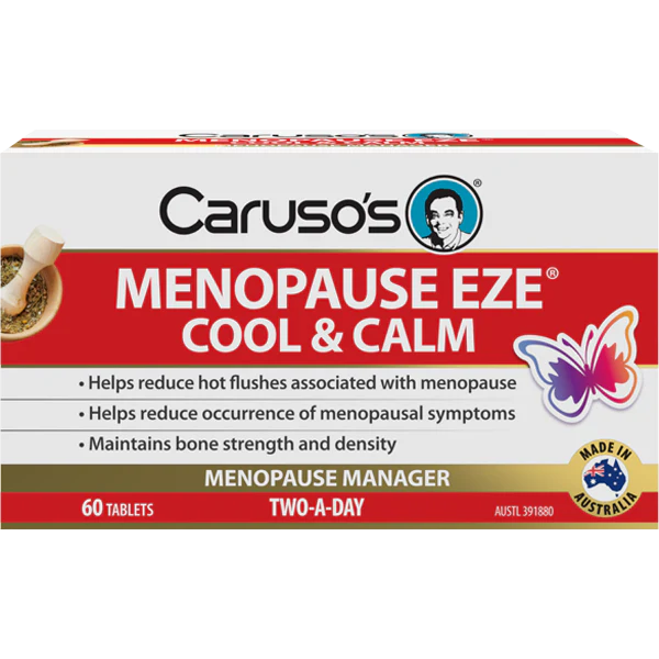 Carusos Menopause Eze Cool & Calm 60 Tabs