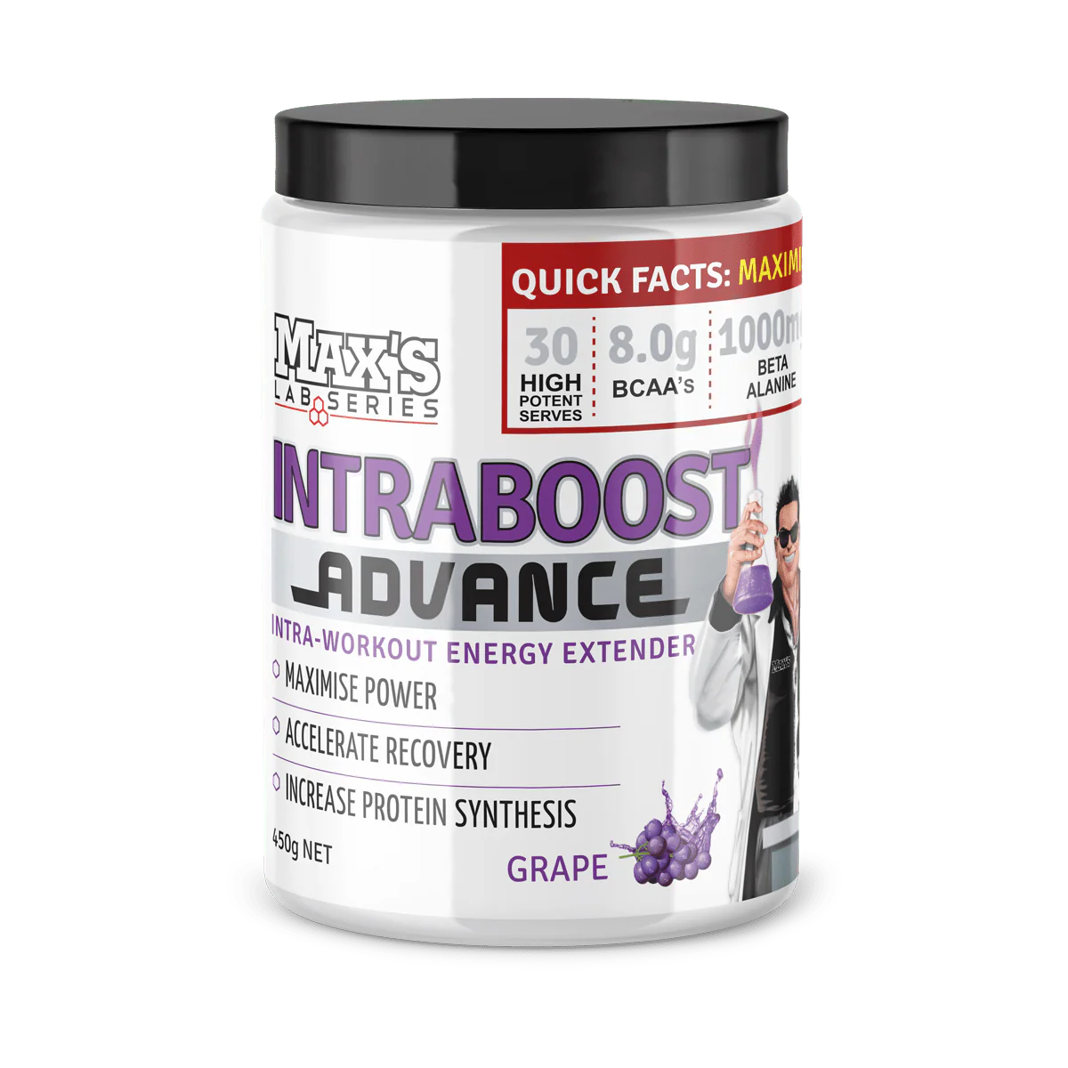 Max's Lab Series - Intra-Boost Advance 450g Amino