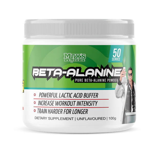 Max's Lab Series Beta Alanine Non Flavoured 100g Amino