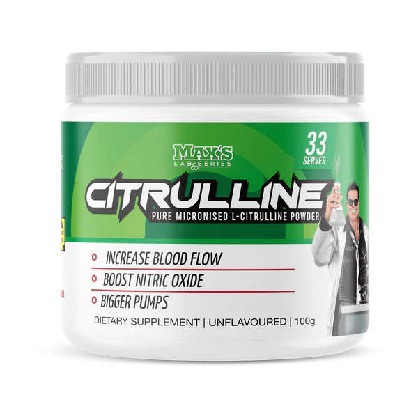 Max's Lab Series L-Citrulline Non Flavoured 100g Amino