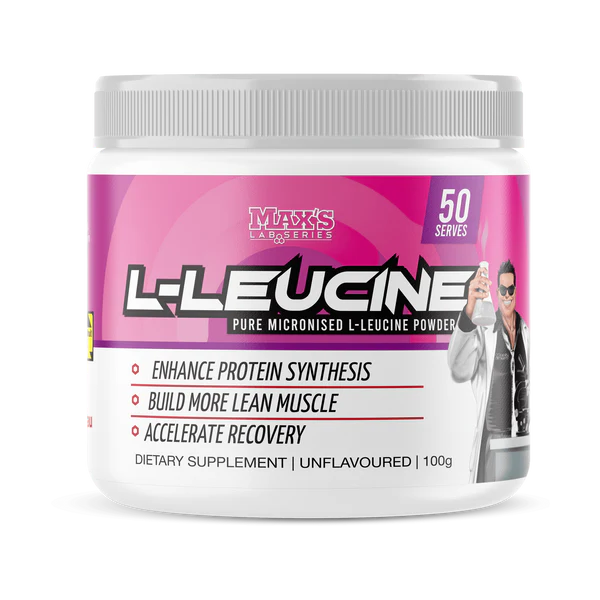 Max's Lab Series L-Leucine Non Flavoured 100g