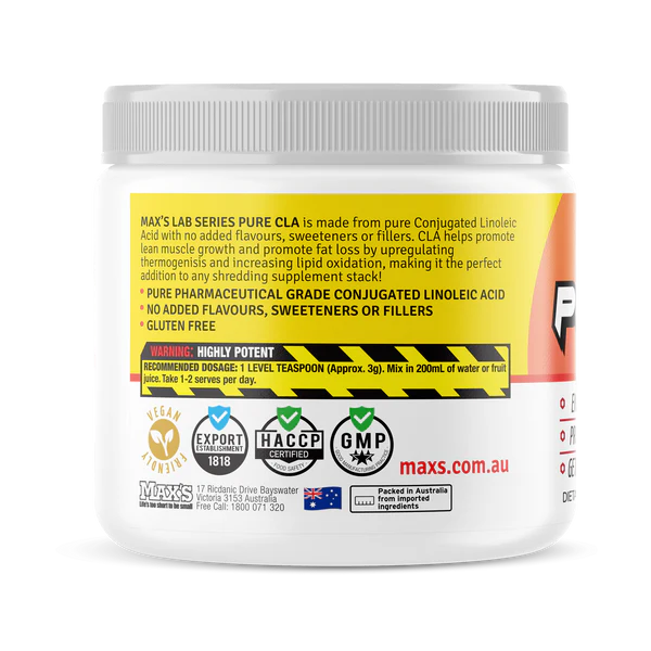 Max's Lab Series Pure 100g