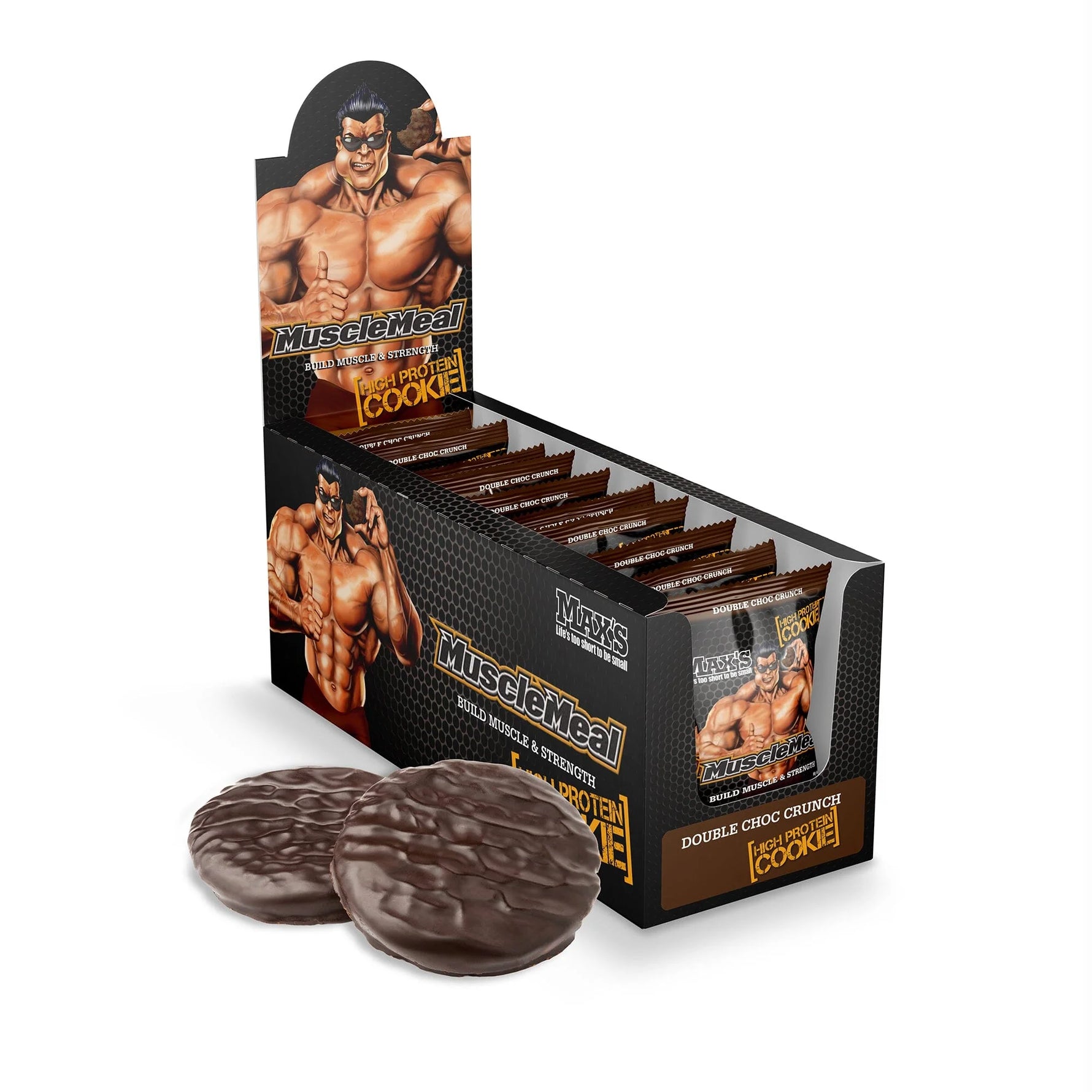 Max's Muscle Meal Cookie [box Of 12] 90g