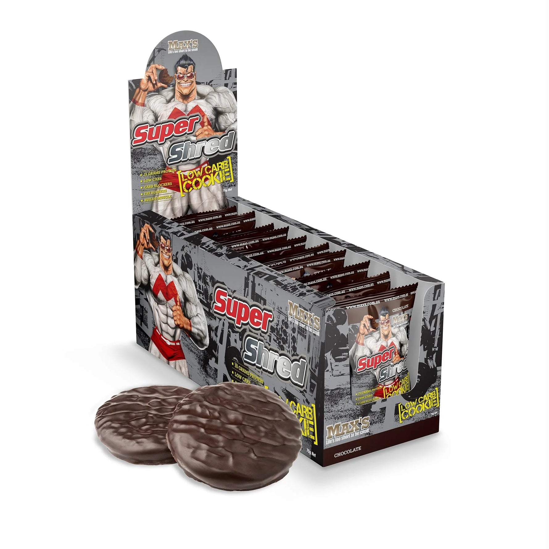 Max's Supershred Cookie [box Of 12] 75g
