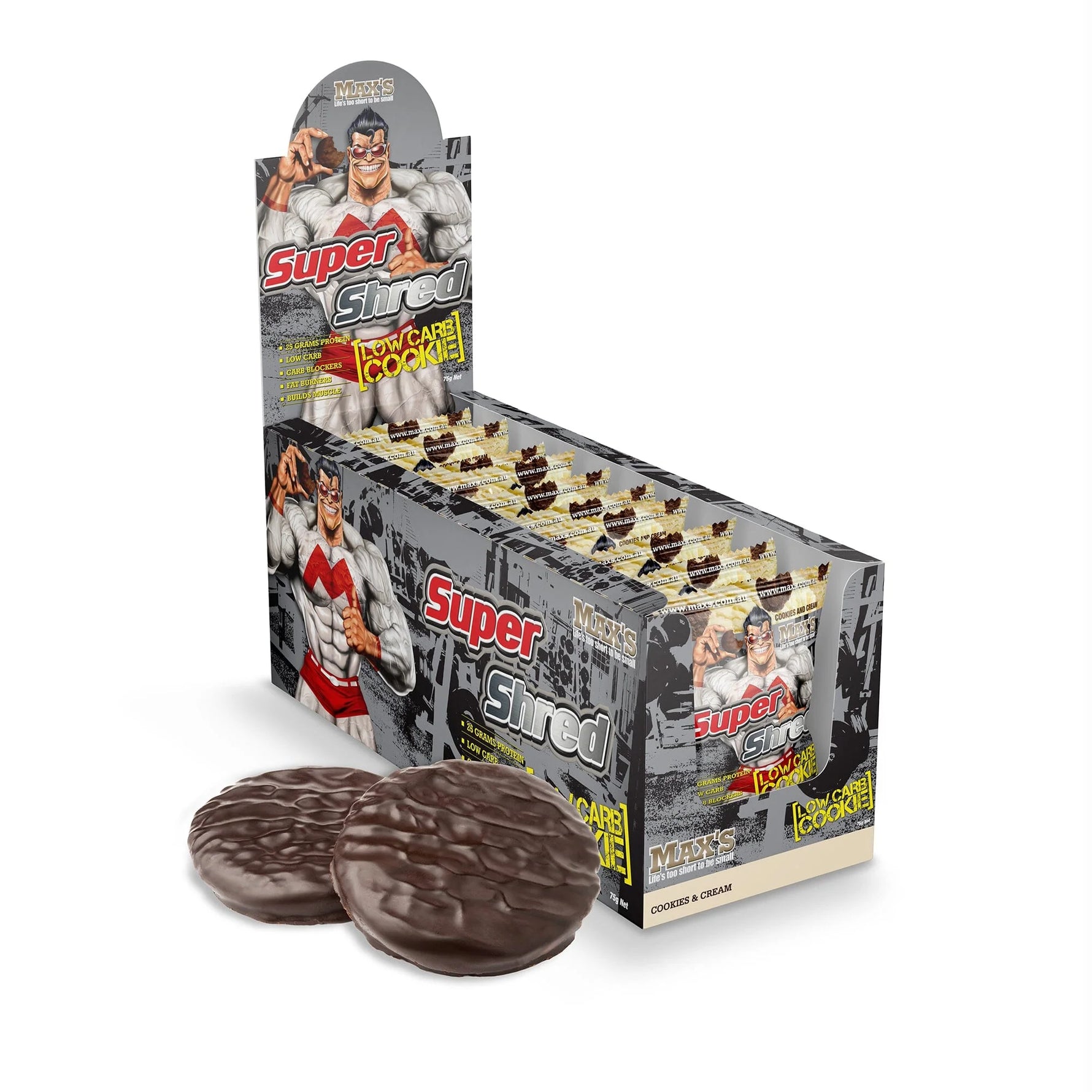 Max's Supershred Cookie [box Of 12] 75g