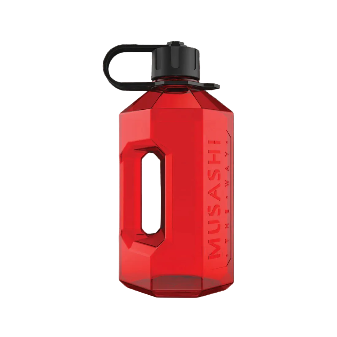 Musashi ALPHA JUG Clear Red 2.4L