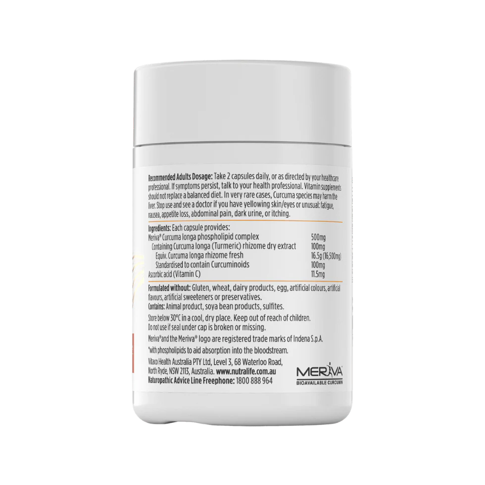 Nutra-Life Bio Curcumin Turmeric 60 Capsules
